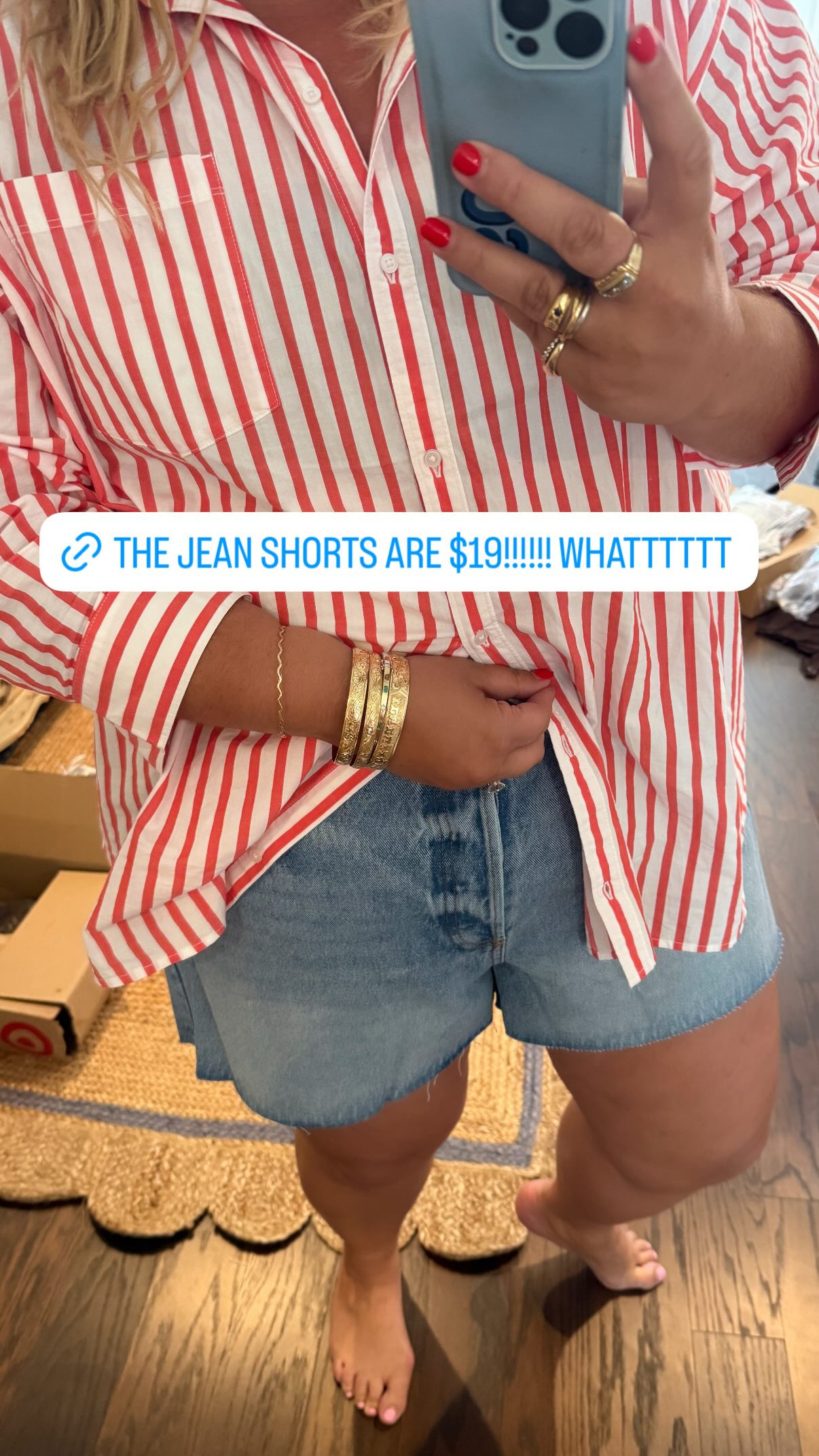 These jean shorts are $19!!!!

#LTKSaleAlert #LTKSeasonal