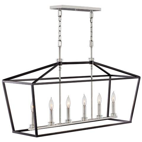 Stinson 42" Wide Black Chandelier by Hinkley Lighting - #060A2 | Lamps Plus | Lamps Plus
