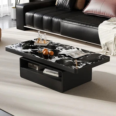 Luxury Black Coffee Table | Wayfair North America