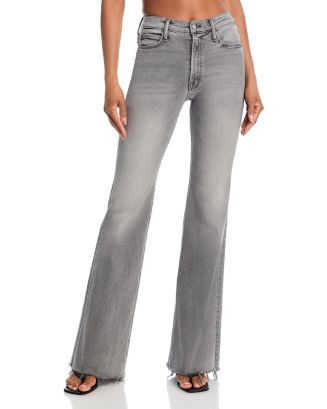 MOTHER The Doozy High Rise Sneak Fray Jeans in Catch Me Outside  | Bloomingdale's Women | Bloomingdale's (US)