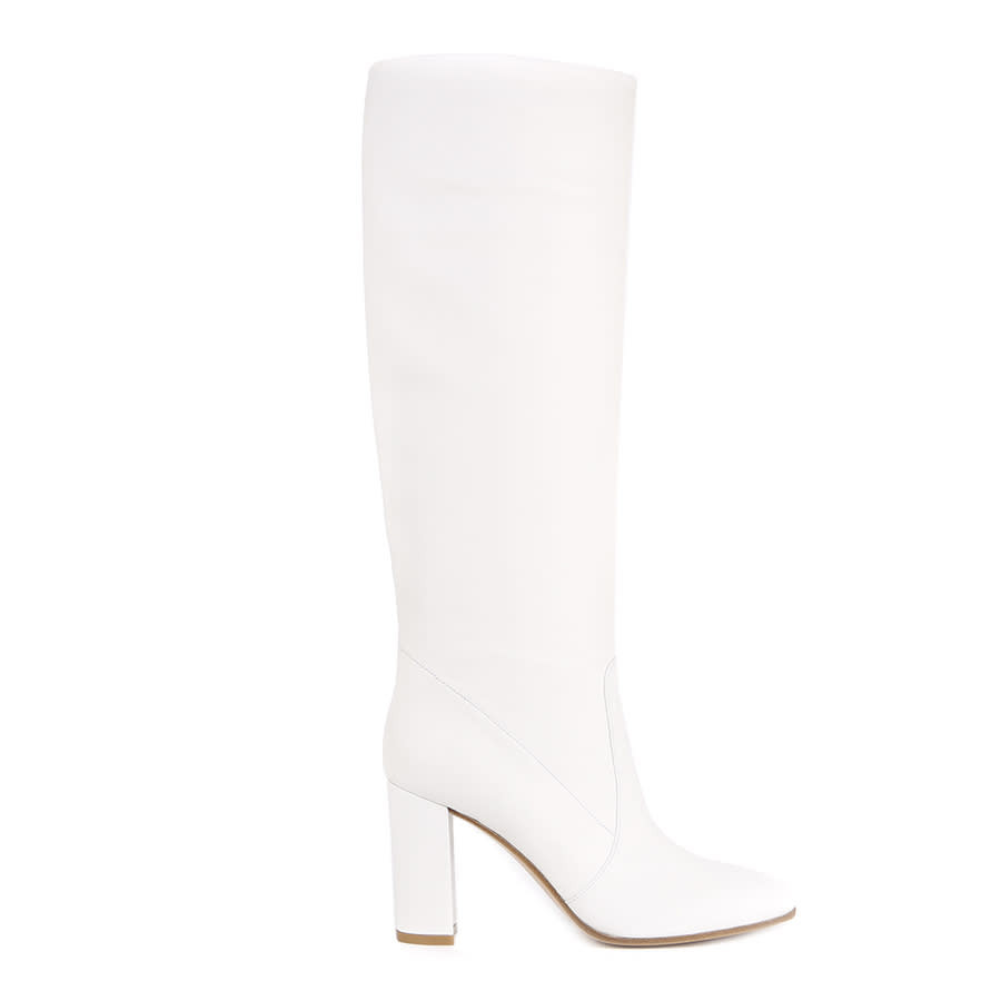 Gianvito Rossi Ladies White Boots | Jomashop.com & JomaDeals.com