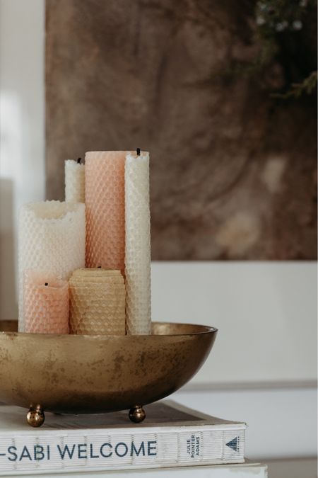 Handmade rolled candles for the perfect touch of texture and warmth  

#LTKstyletip #LTKhome #LTKunder100