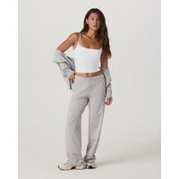 Vuori Halo Modern Straight Leg Pant-Long | Pale Grey Heather | XL | Vuori Clothing (US & Canada)