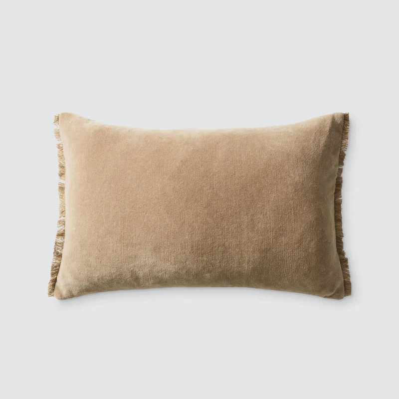 Naveta Velvet Small Lumbar Pillow | The Citizenry