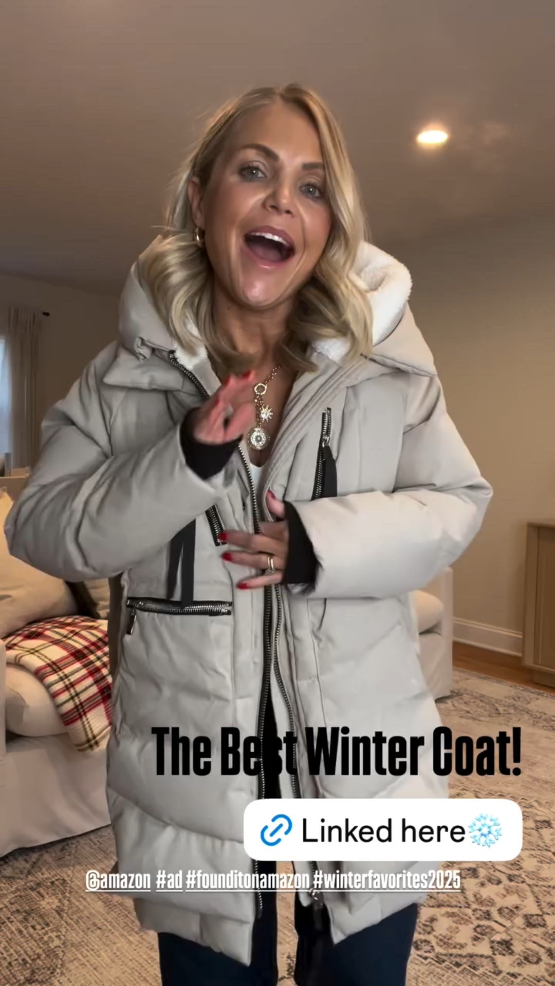 This @amazon puffer coat is a must for cold winters! It’s so incredibly warm, has a ton of pockets and long enough to cover the top of your legs and booty! Comes in so many different colors and I am wearing the XS. #founditonamazon #winterfavorites2025 #ad


winter coat, winter must haves, Amazon finds, Amazon coat, Amazon puffer coat, statement coat, gifts for her, gifts for mom, ski coat

#LTKSeasonal #LTKMidsize #LTKPetite