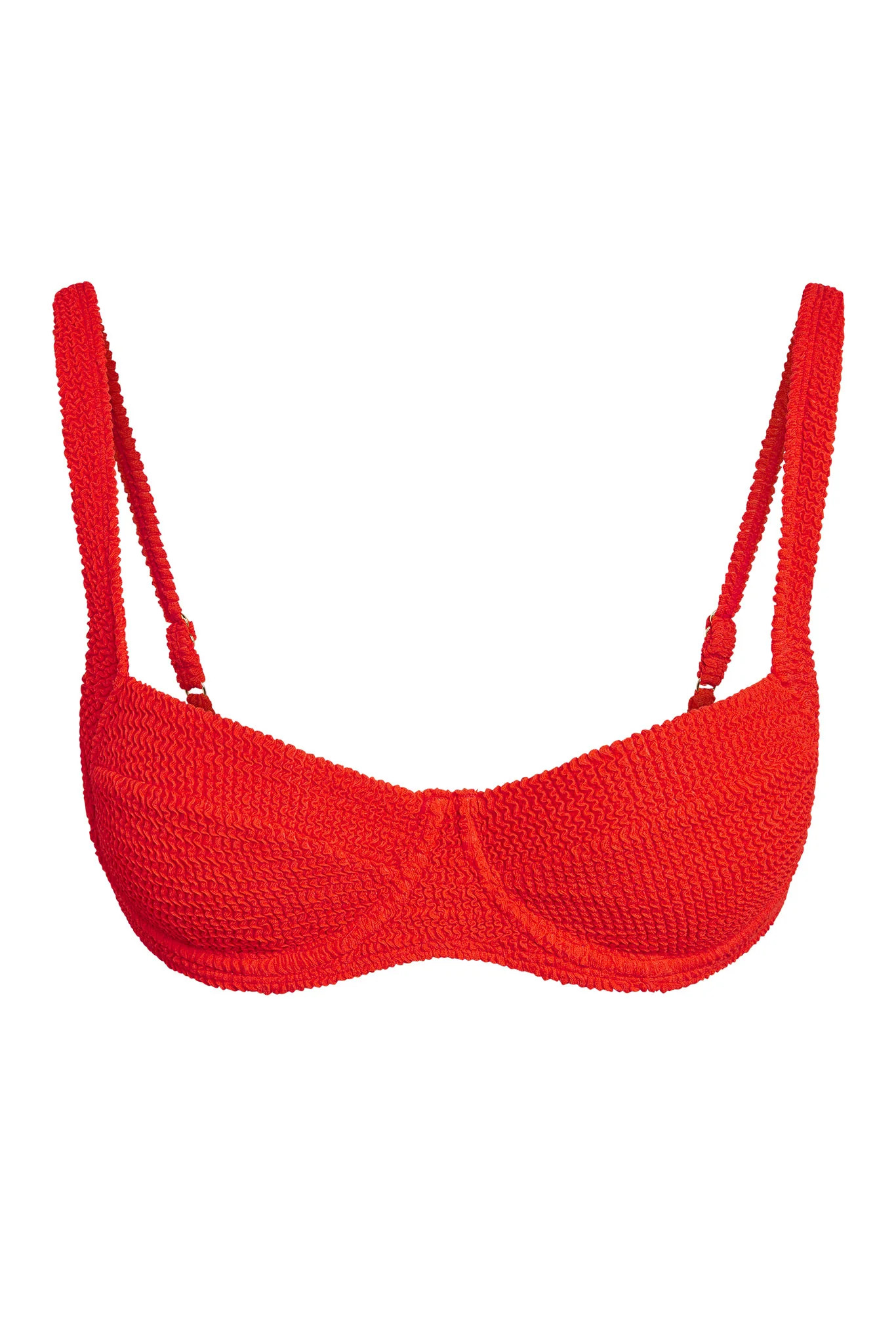 Sorrento Top - Chili Pepper Crinkle | Monday Swimwear