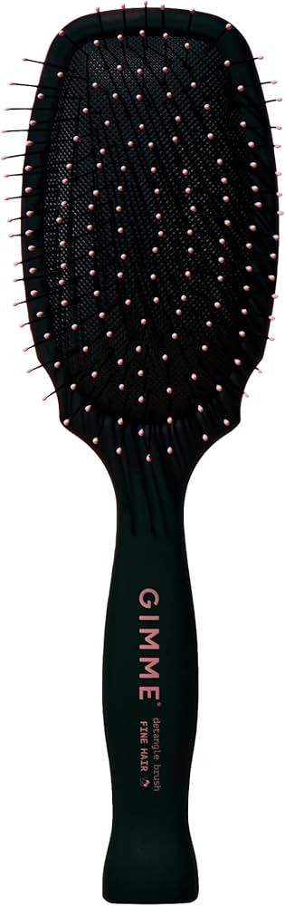 Gimme Beauty Hair Brush - Fine Damage-Free Detangler Brush for Fine, Fragile + Thin Hair - Soft B... | Amazon (US)