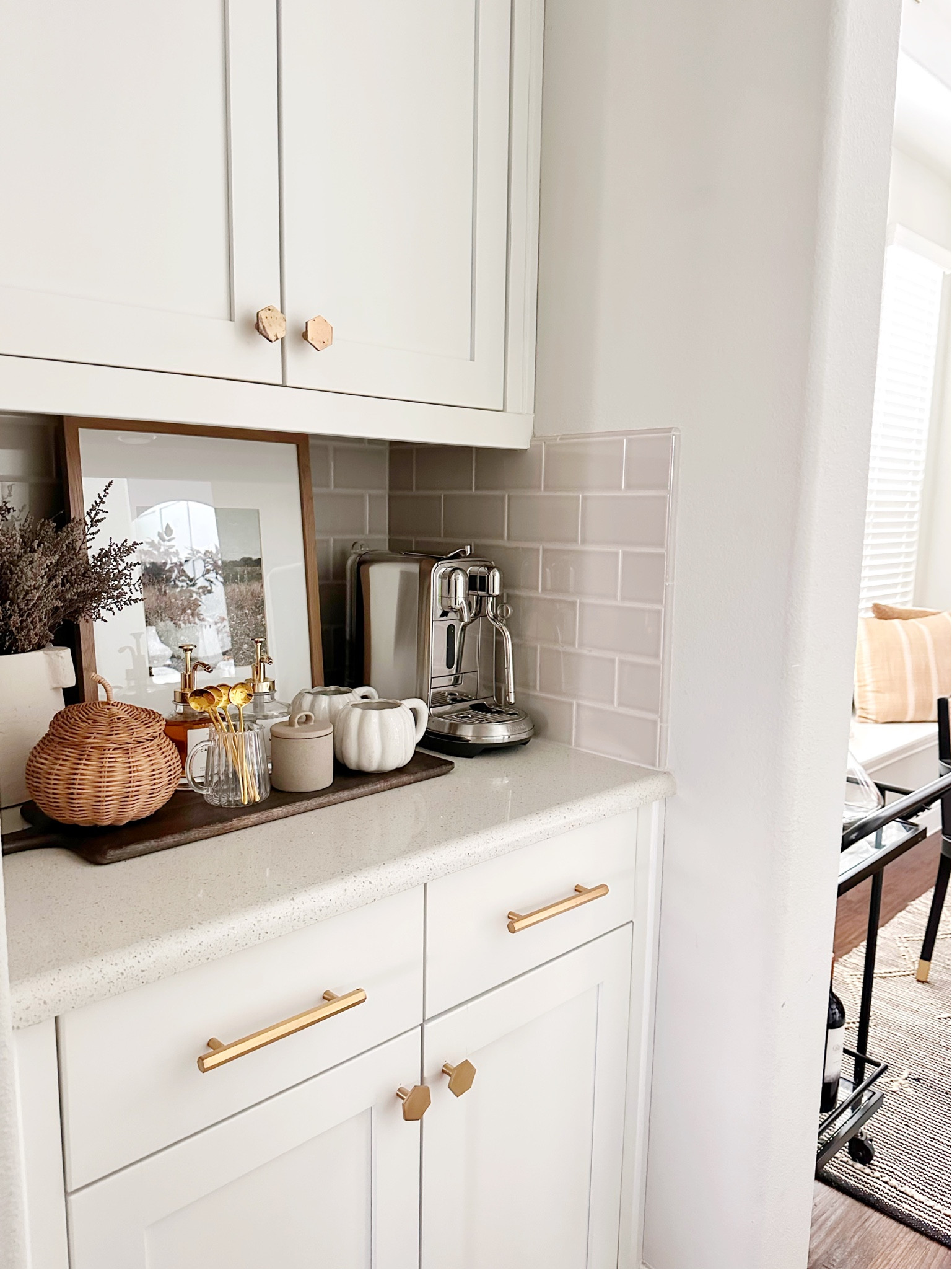 Coffee nook decor for fall and Halloween 

#LTKSeasonal #LTKstyletip #LTKhome