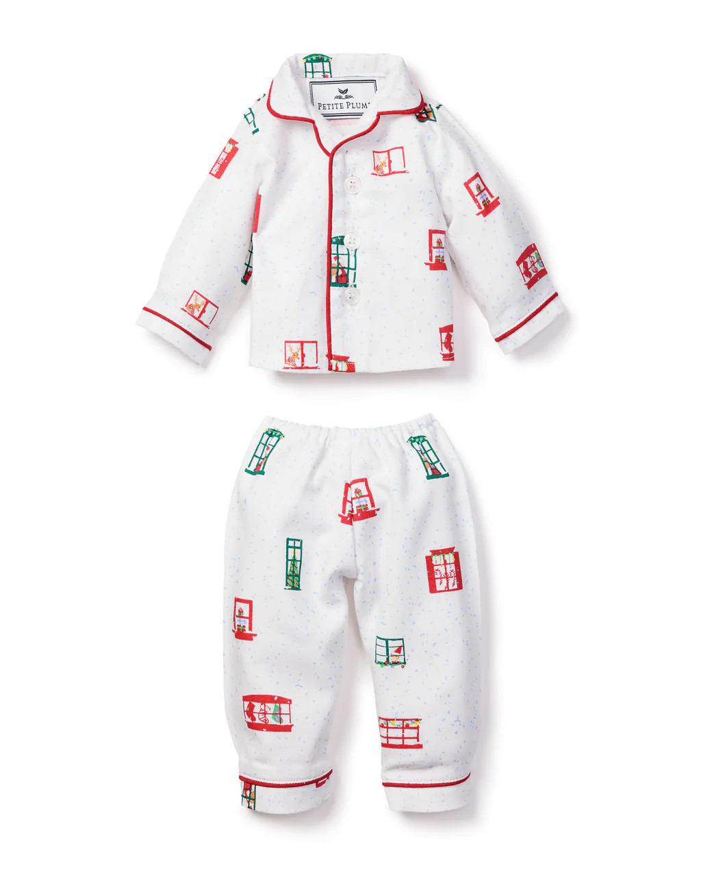Maisonette x Petite Plume Night Before Christmas Doll Pajamas | Petite Plume