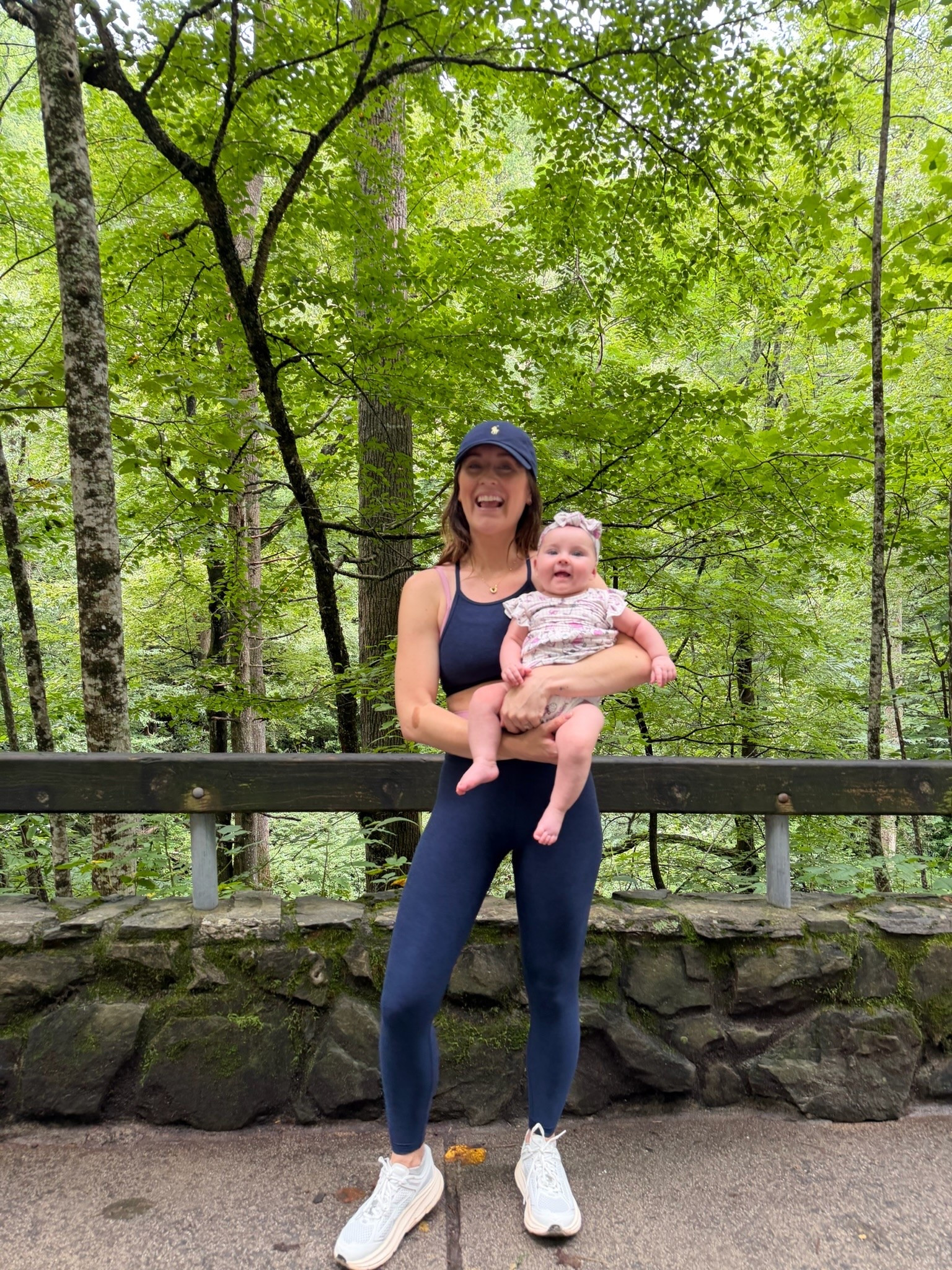 Mommy and me hiking outfits! Wearing size S in the beyond yoga set

#LTKBaby #LTKActive #LTKSaleAlert
