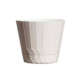 Wilson 4 in. Plastic Planter with Saucer | The Home Depot