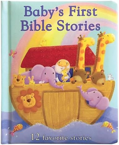 Baby's First Bible Stories Padded Board Book - Gift for Easter, Christmas, Communions, Newborns, ... | Amazon (US)