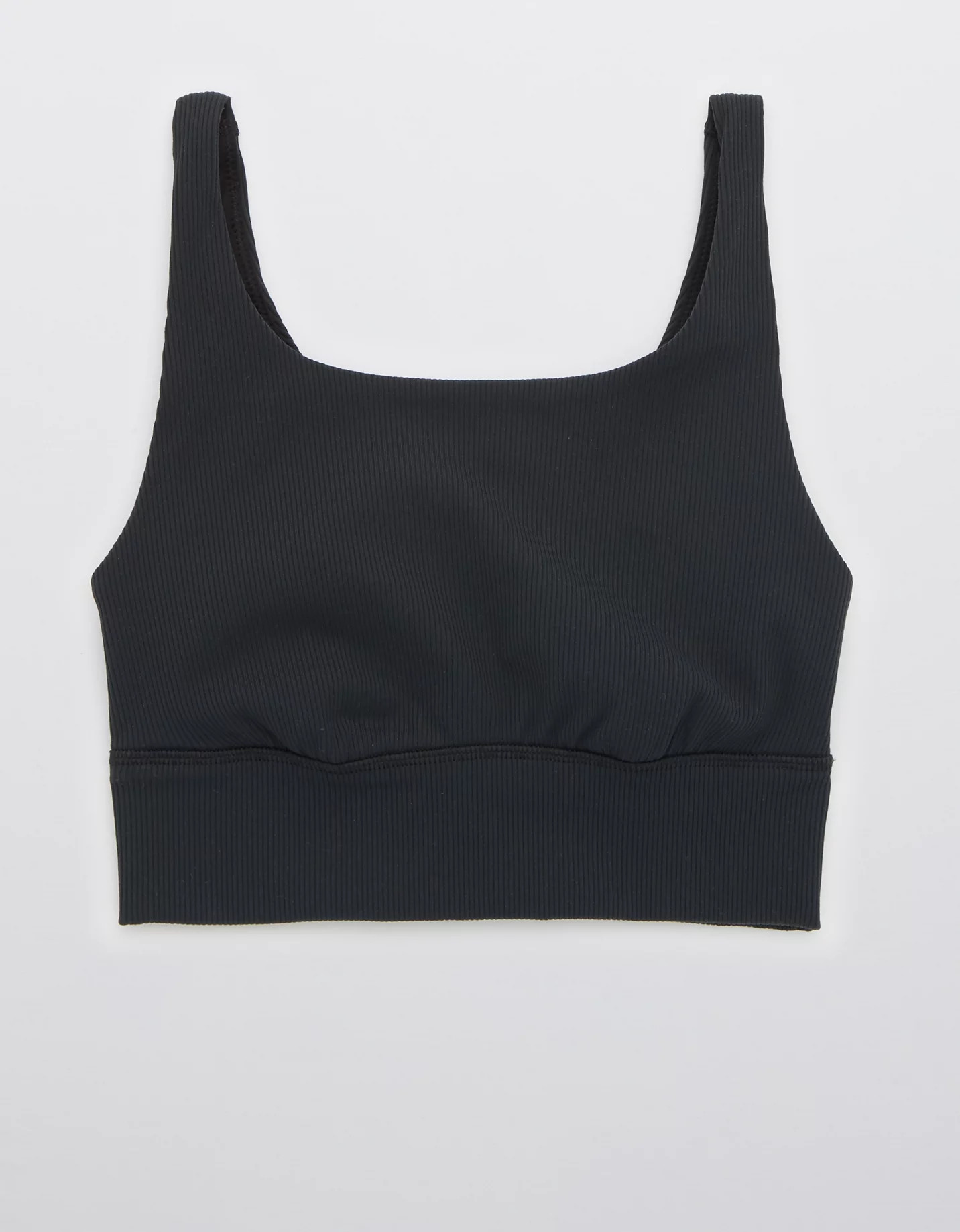 OFFLINE Ribbed Longline Sports Bra | American Eagle Outfitters (US & CA)