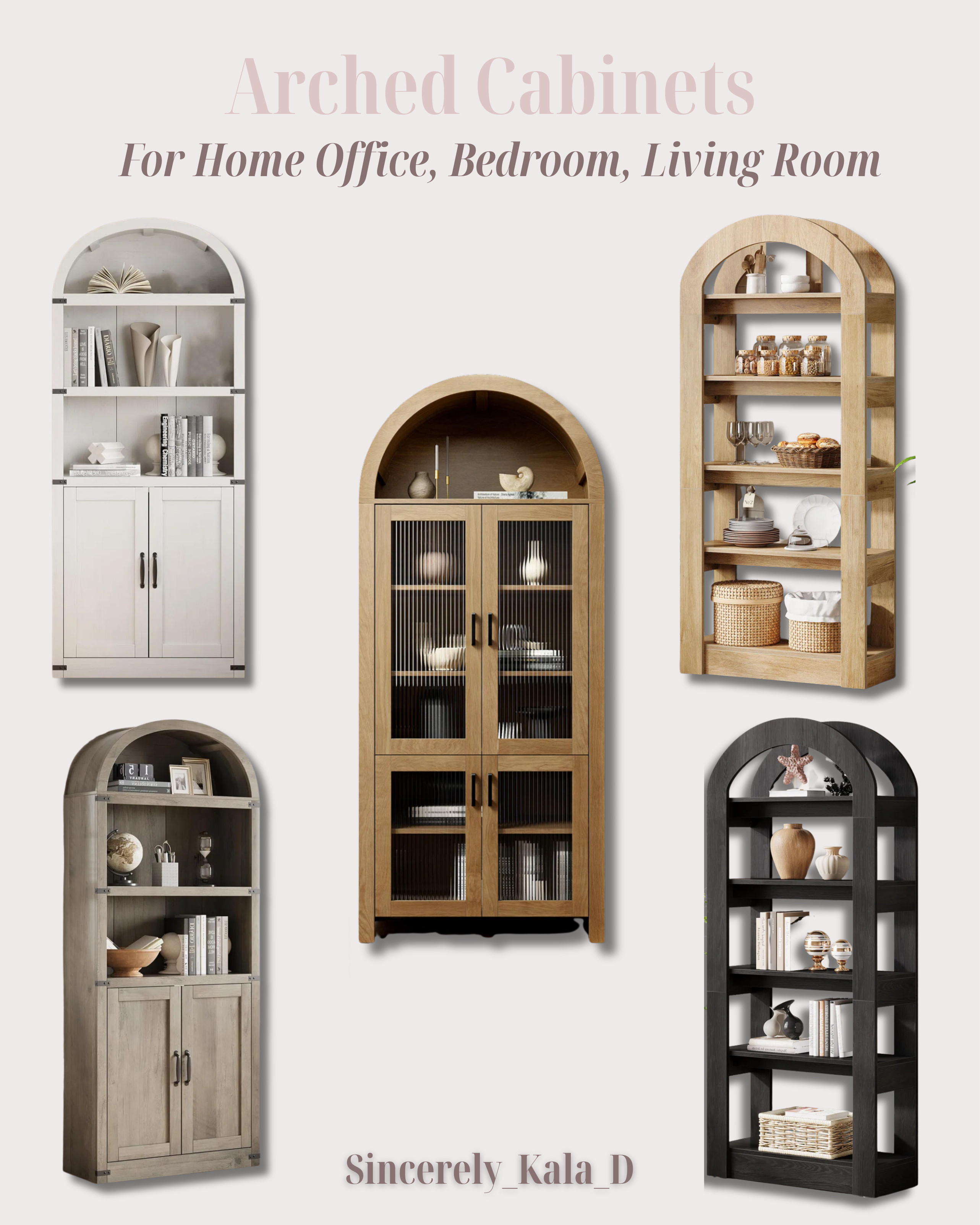 Arched Cabinets, A blend of Storage & Style !  

 #LTKHome #LTKSaleAlert #LTKStyleTip