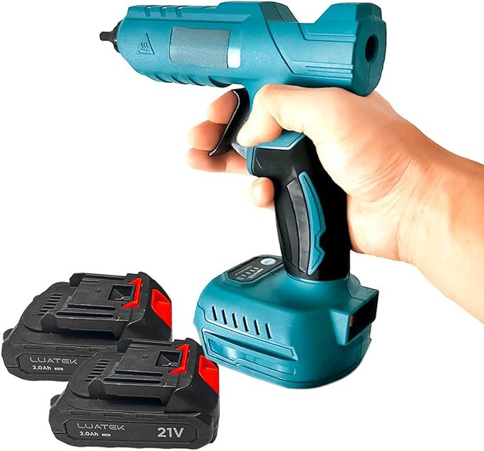 Pistola Cola Quente 21V Recarregável Bivolt Com Maleta | Amazon (BR)