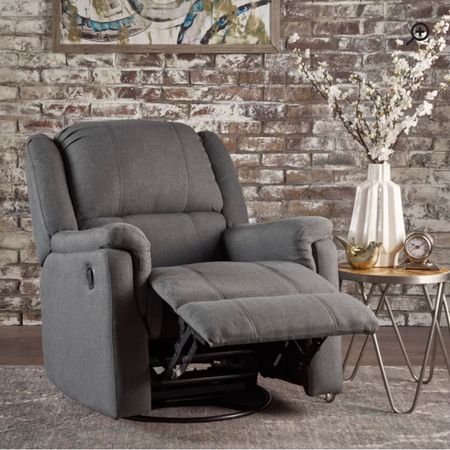 The ones I have in blue are sold out, but the Wayfair sale still has gray ones in stock! Currently 25% off

Recliner, recliner chair, sale, clearance, sale alert, deal, furniture sale, living room furniture,

#LTKSale #LTKsalealert #LTKhome