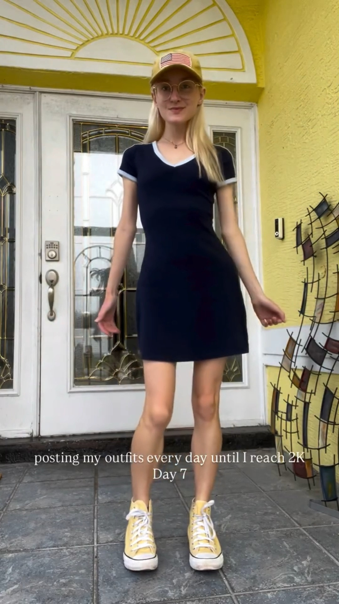 A little update… we made it to 2K on Instagram! 🤩✨ A little over actually - 2.2K now 🥹 Here’s a little number from @Target brand #WildFable 💙 Availability in #petite and #plussize - I’m wearing an XXS 😊

#ootd #outfit #sporty #preppy #sportystyle #sportydress #petitestyle #bluedress #comfy #casual #sneakers #tennisshoes #tennisdress #juniorsfashion #womensfashion