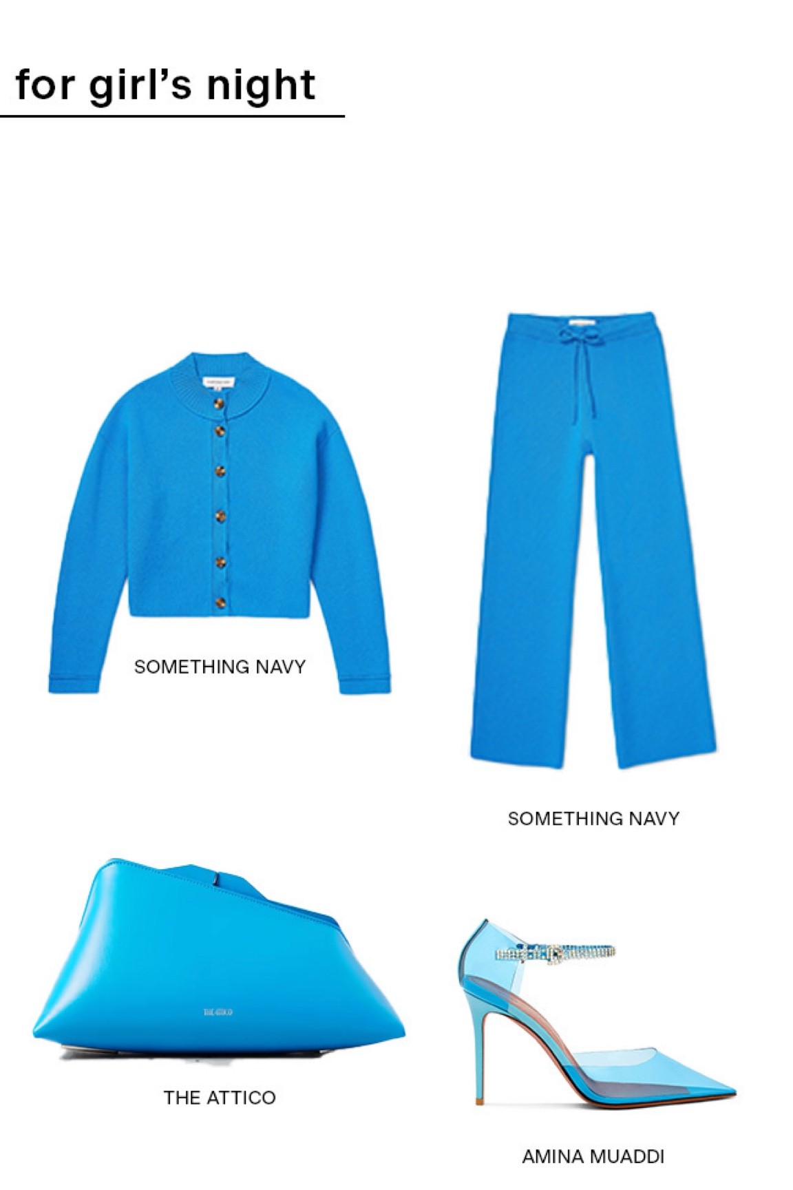 Monochrome Moment: Girls night out 💙

#LTKstyletip #LTKshoecrush #LTKSeasonal