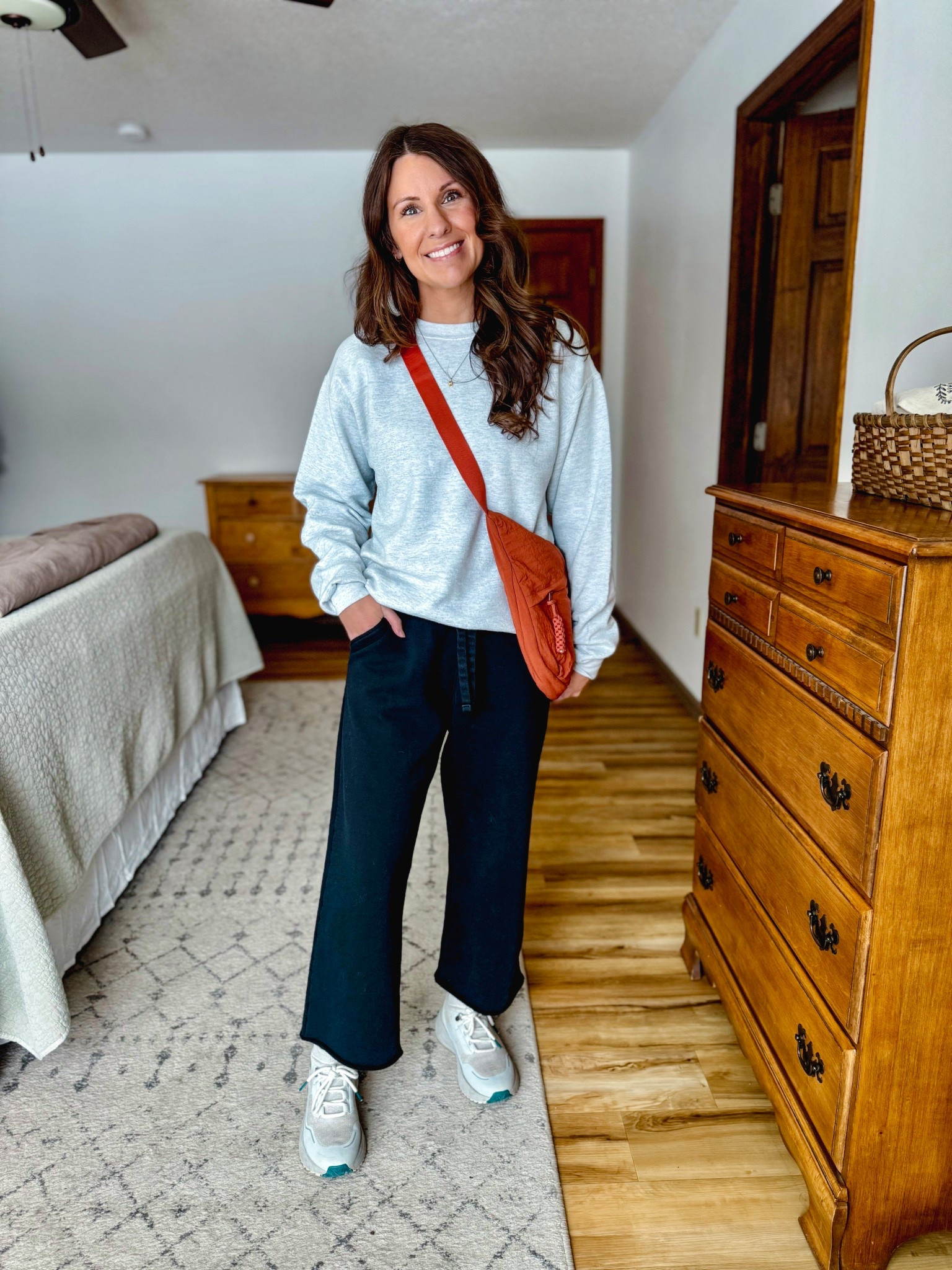 Small in my long sleeve, small in my crewneck (also linked some others I love!), xs in my pants and 6 in my sneakers (also linked some similar ones). 

#LTKPetite #LTKootd #LTKgrwm