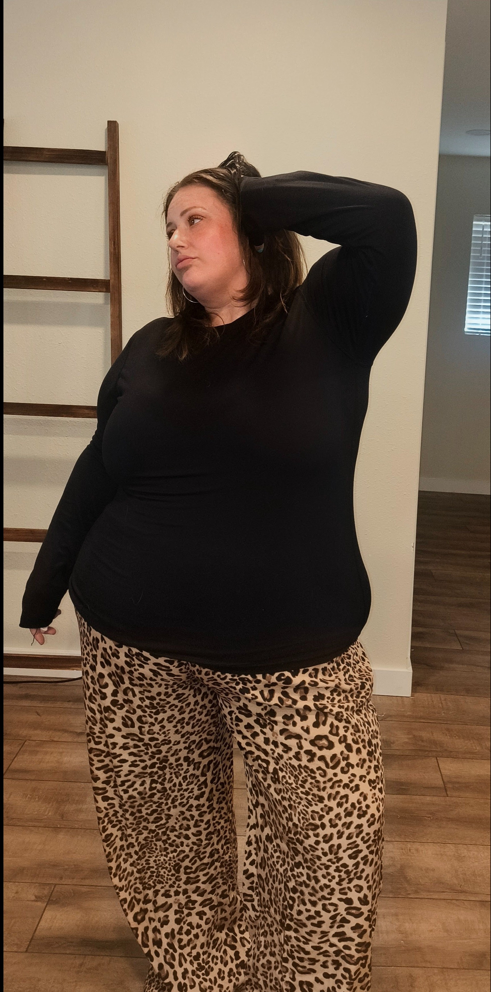 Cheetah pants 🐆 from Shein! Feels thin and amazing! Not see through!

#LTKootd #LTKPlusSize #LTKMidsize