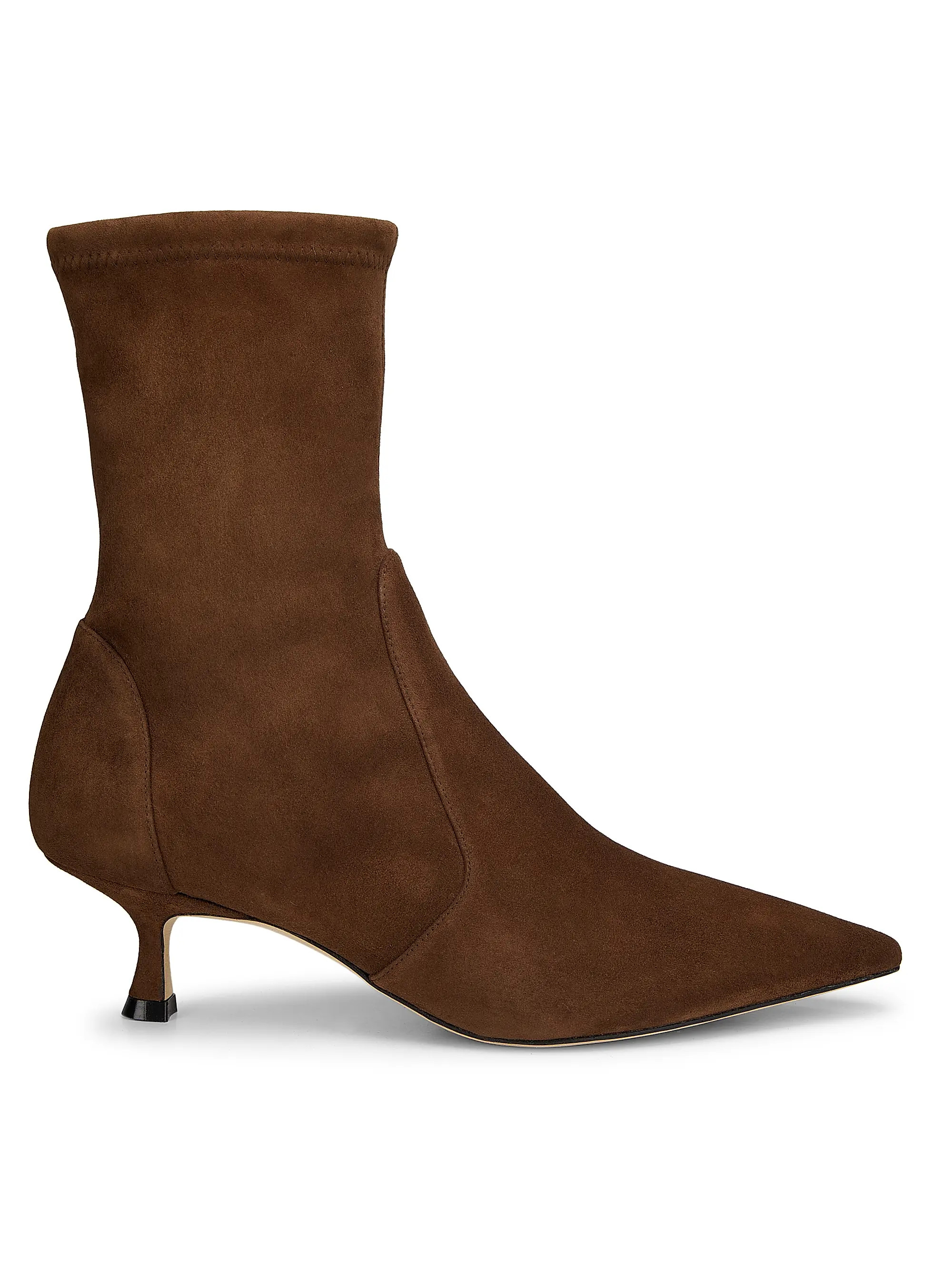 Naomi 50MM Suede Booties | Saks Fifth Avenue