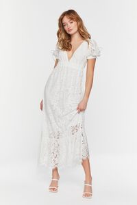 Plunging Lace Maxi Dress | Forever 21 (US)