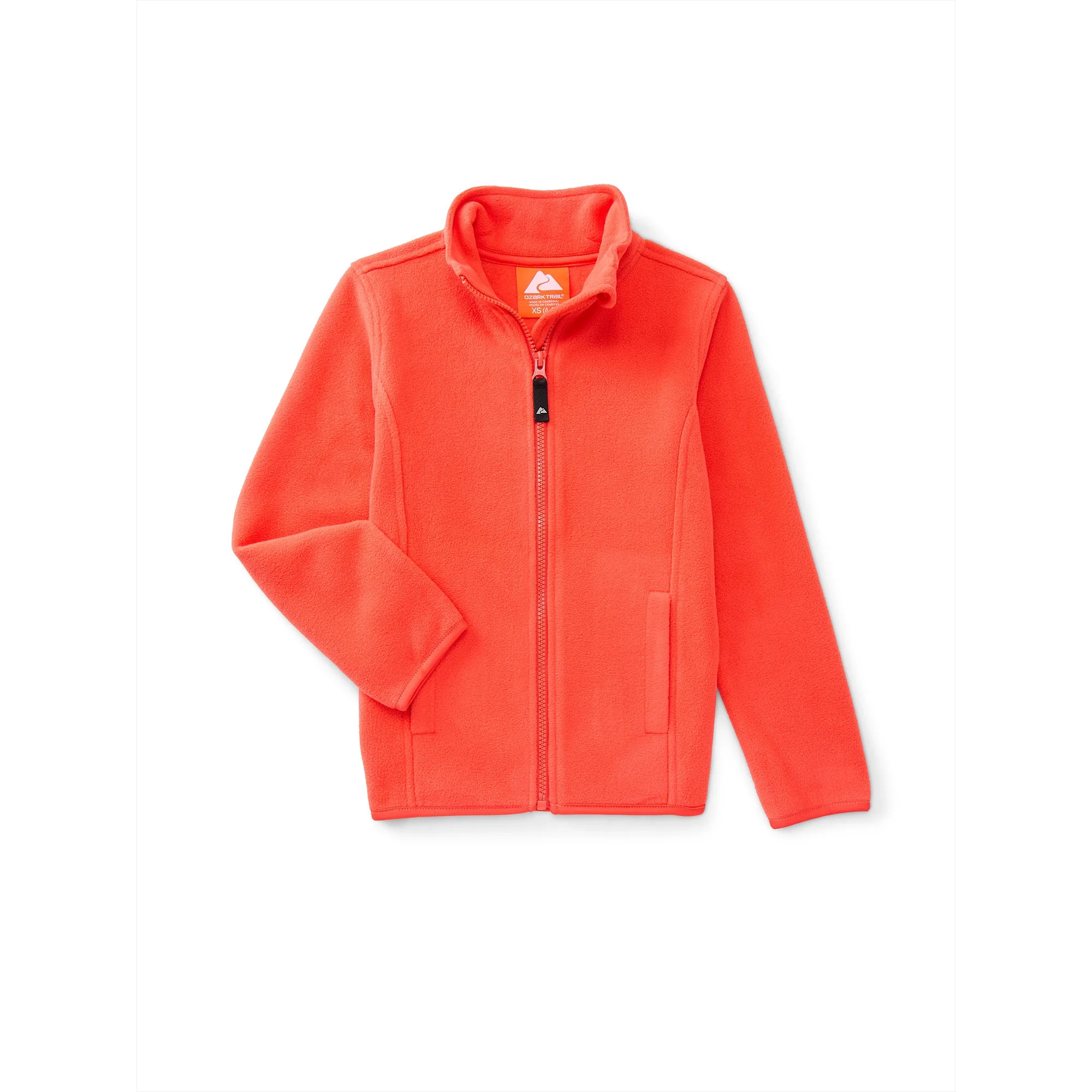 Ozark Trail Girls Fleece Jacket, Sizes 4-18 | Walmart (US)