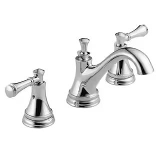 Silverton 8 in. Widespread 2-Handle Bathroom Faucet in Chrome | The Home Depot