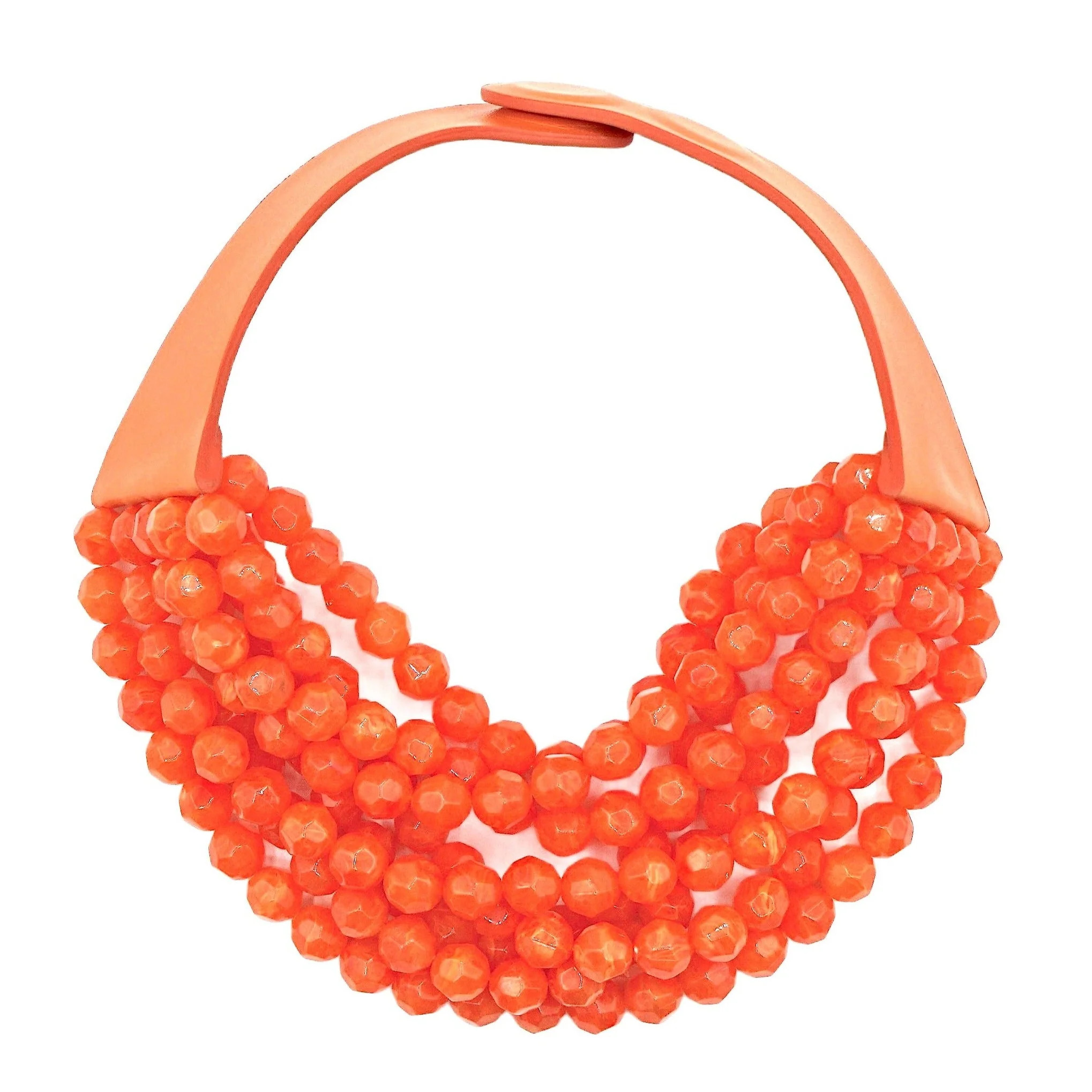 Bella Tropical Orange Necklace | Fairchild Baldwin