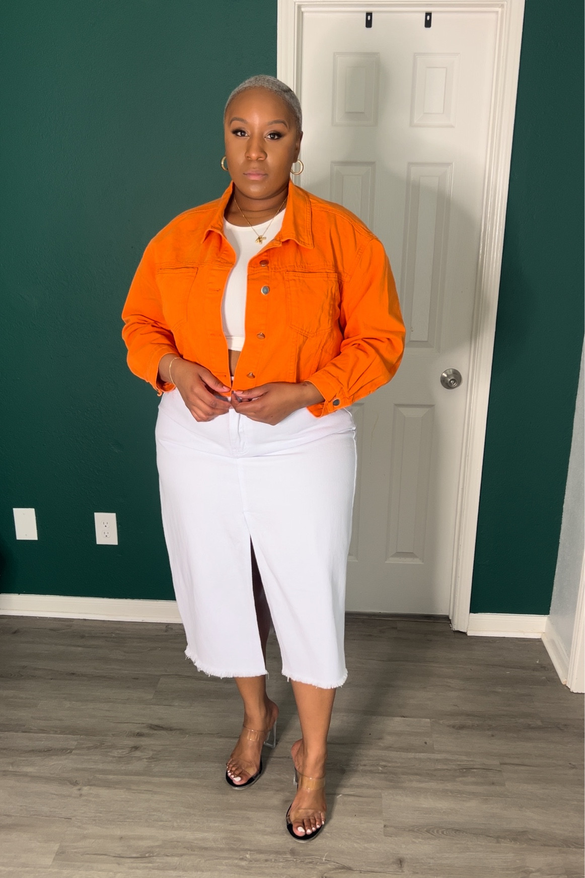 Orange & White 

#LTKfindsunder50 #LTKplussize #LTKstyletip