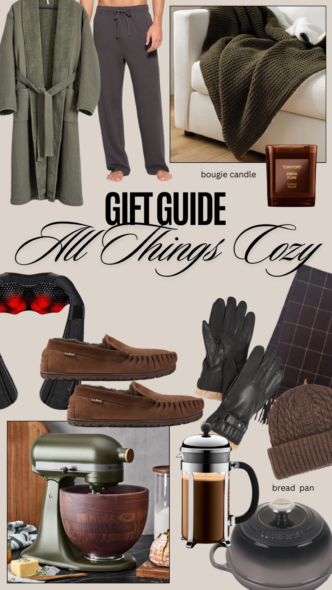 Cozy gifts for him 🤎 perfect for the chef or homebody

#LTKGiftGuide #LTKHome #LTKMens