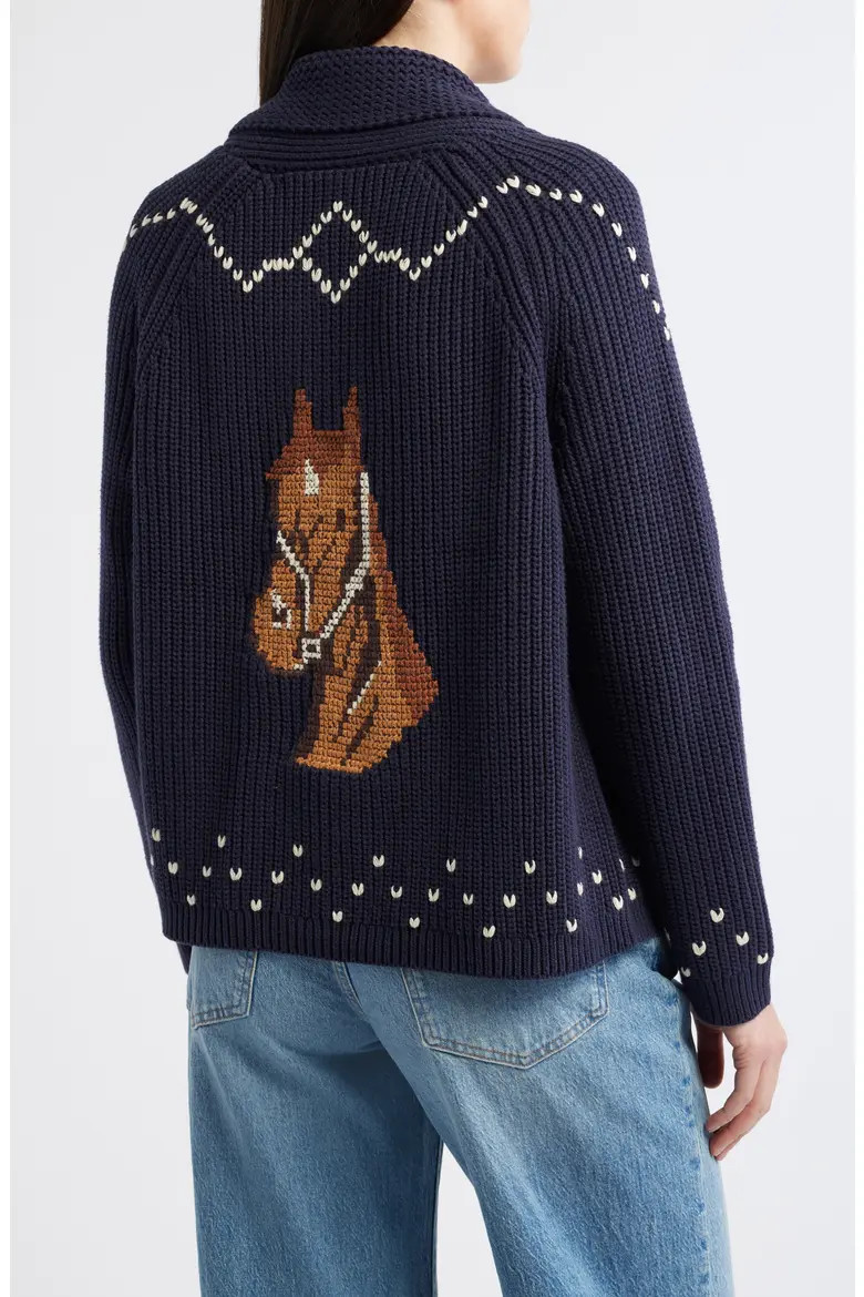 The Horse Lodge Cotton Blend Cardigan (Women) | Nordstrom | Nordstrom
