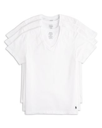 Cotton Solid V Neck Undershirts, Pack of 3 | Bloomingdale's (US)