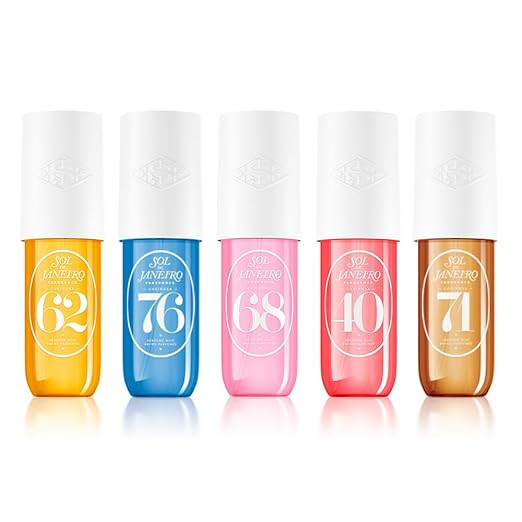 SOL DE JANEIRO Mist and Match Hair & Body Perfume Bundle, Includes 5 90ml Cheirosa Fragrances, Am... | Amazon (US)