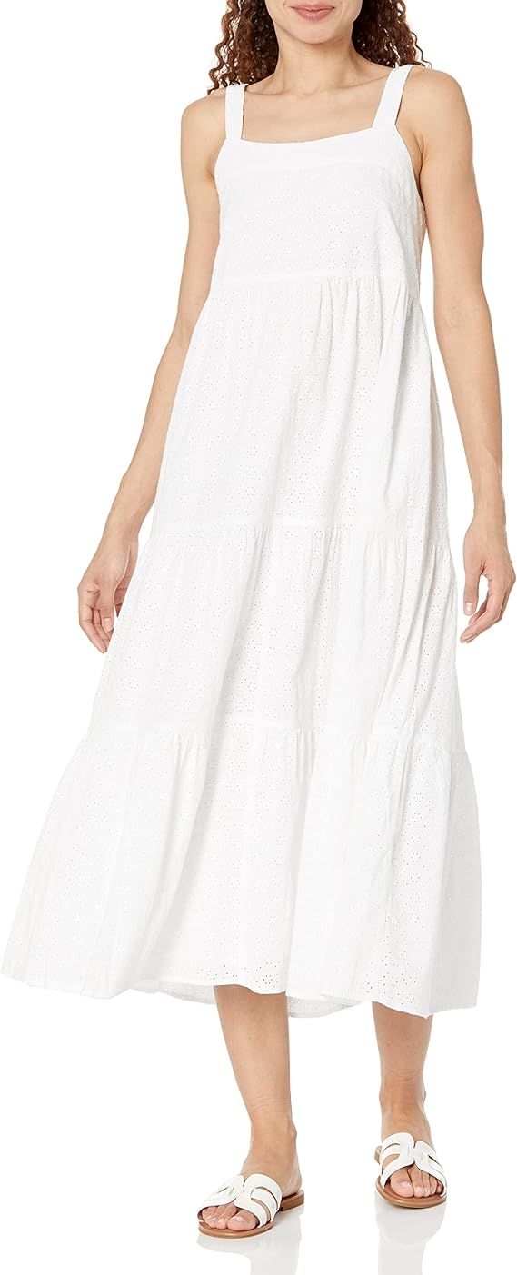 The Drop Women's Britt Tiered Maxi Tent Dress | Amazon (US)