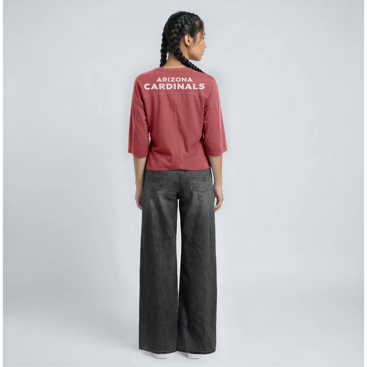 NFL Arizona Cardinals Women's Champion Washed Long Sleeve Jersey Tee - XXL | Target