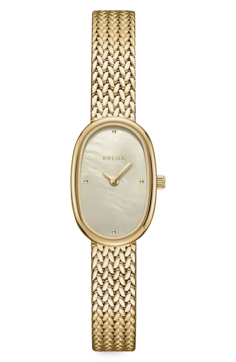 Jane Tethered Mesh Strap Watch, 18mm | Nordstrom