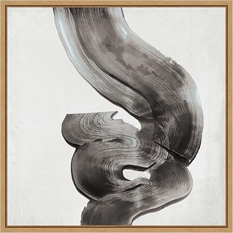 Amanti Art Framed Canvas Wall Art Print (16x16) Outside II Grey Version by Aimee Wilson Float Fra... | Amazon (US)