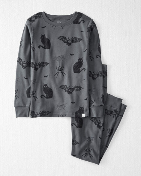 Kid Organic Cotton Pajamas in Spooky Creatures Print | Carter's Inc