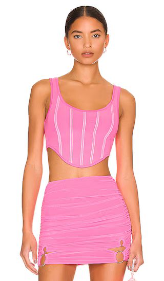 Blair Corset in Pink | Revolve Clothing (Global)