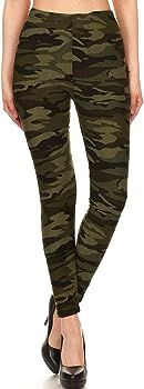 Amazon.com: N021-PLUS Camouflage Army Print Fashion Leggings: Clothing | Amazon (US)