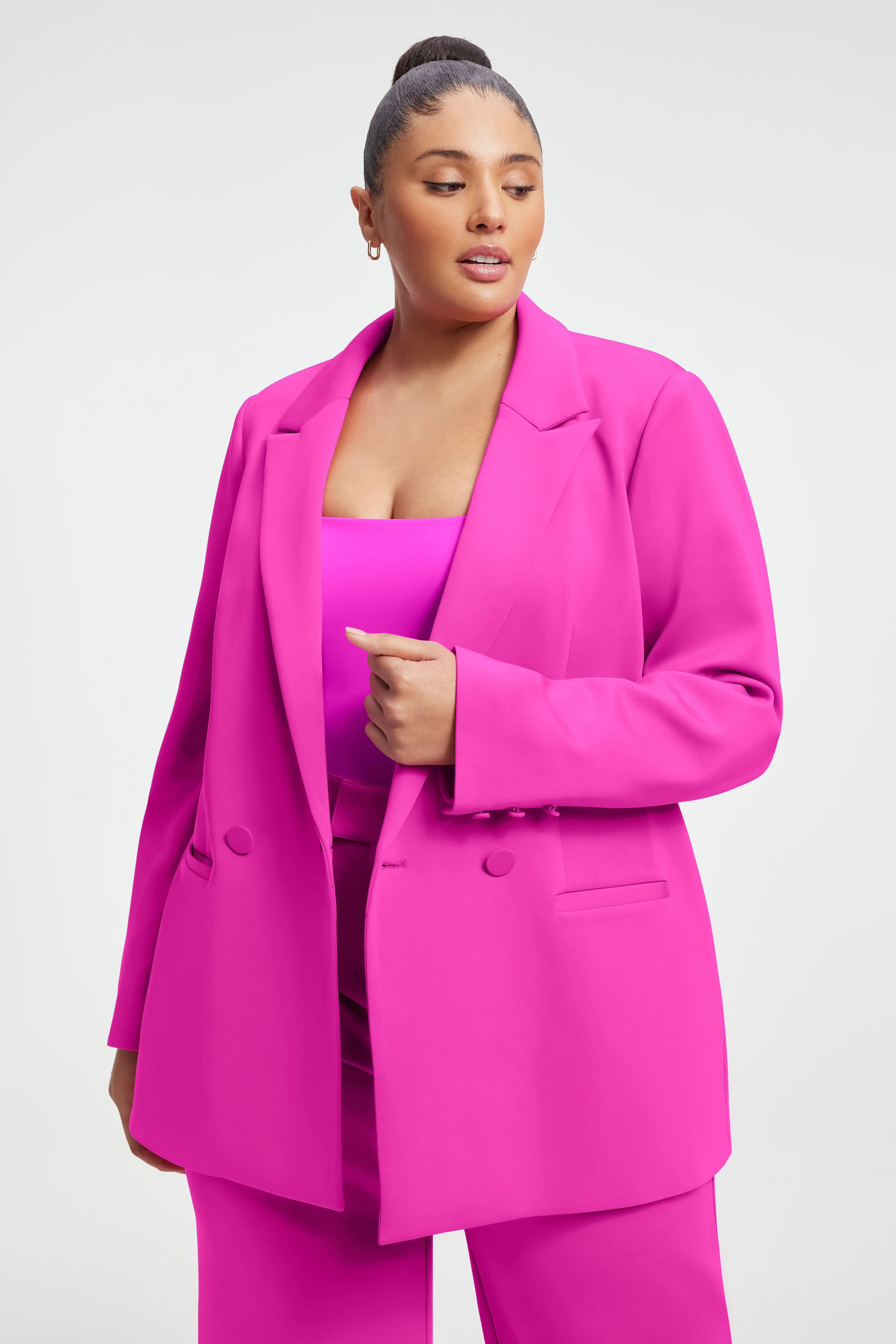 SCUBA 2.0 BLAZER | FUCHSIA PINK001 | Good American
