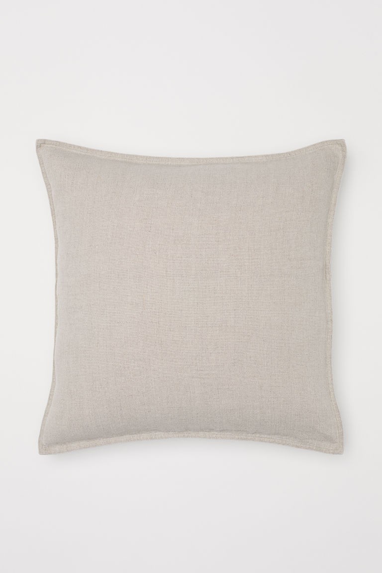 Washed Linen Cushion Cover | H&M (US, CA, MX)