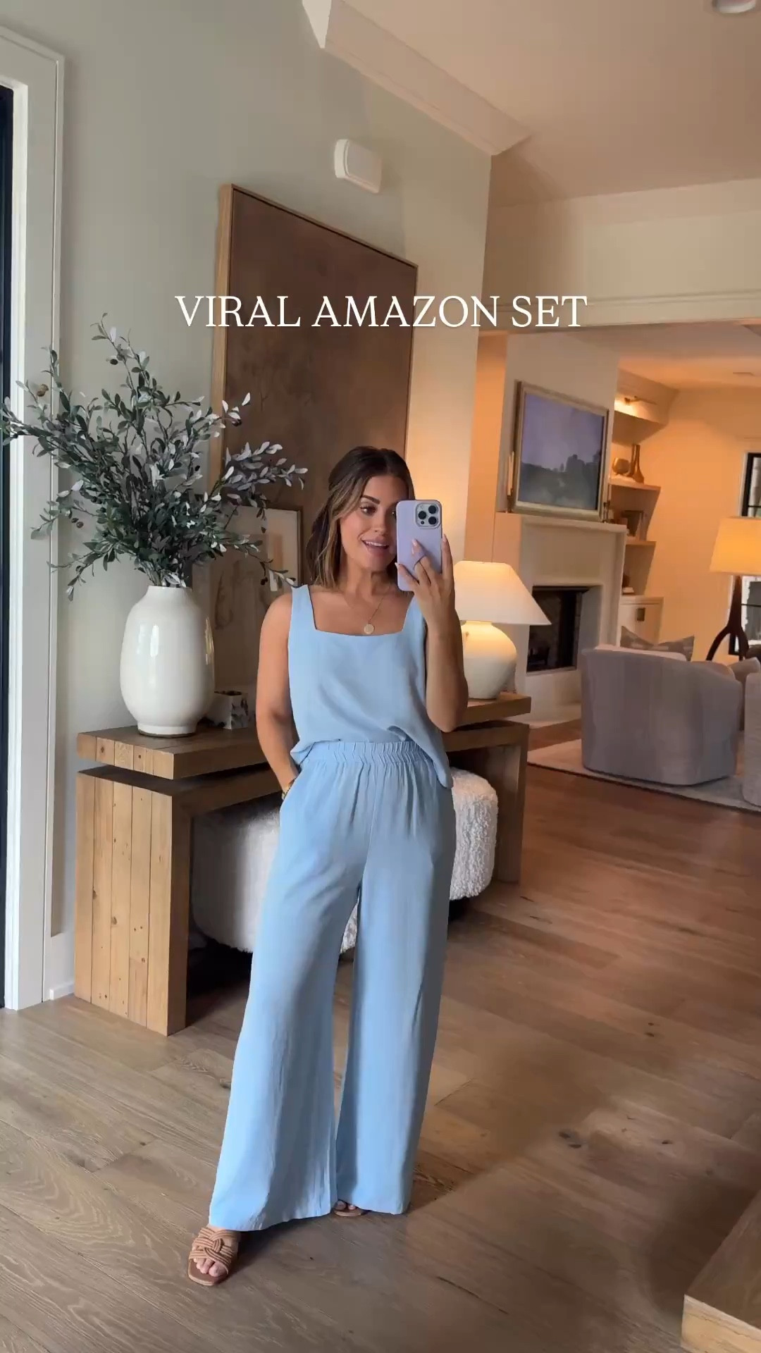 Amazon Big Spring Sale || One of my favorite summer sets, now 20% off! 

This has been a top seller two years in a row! This Amazon set is incredible & so comfy! Wearing a small & have in blue, black, and white! Pants feature a wide leg fit with an elastic waist and the square neck tank is so cute! *do not dry! will shrink- I just hang to dry! 

#LTKSaleAlert #LTKPetite #LTKSeasonal