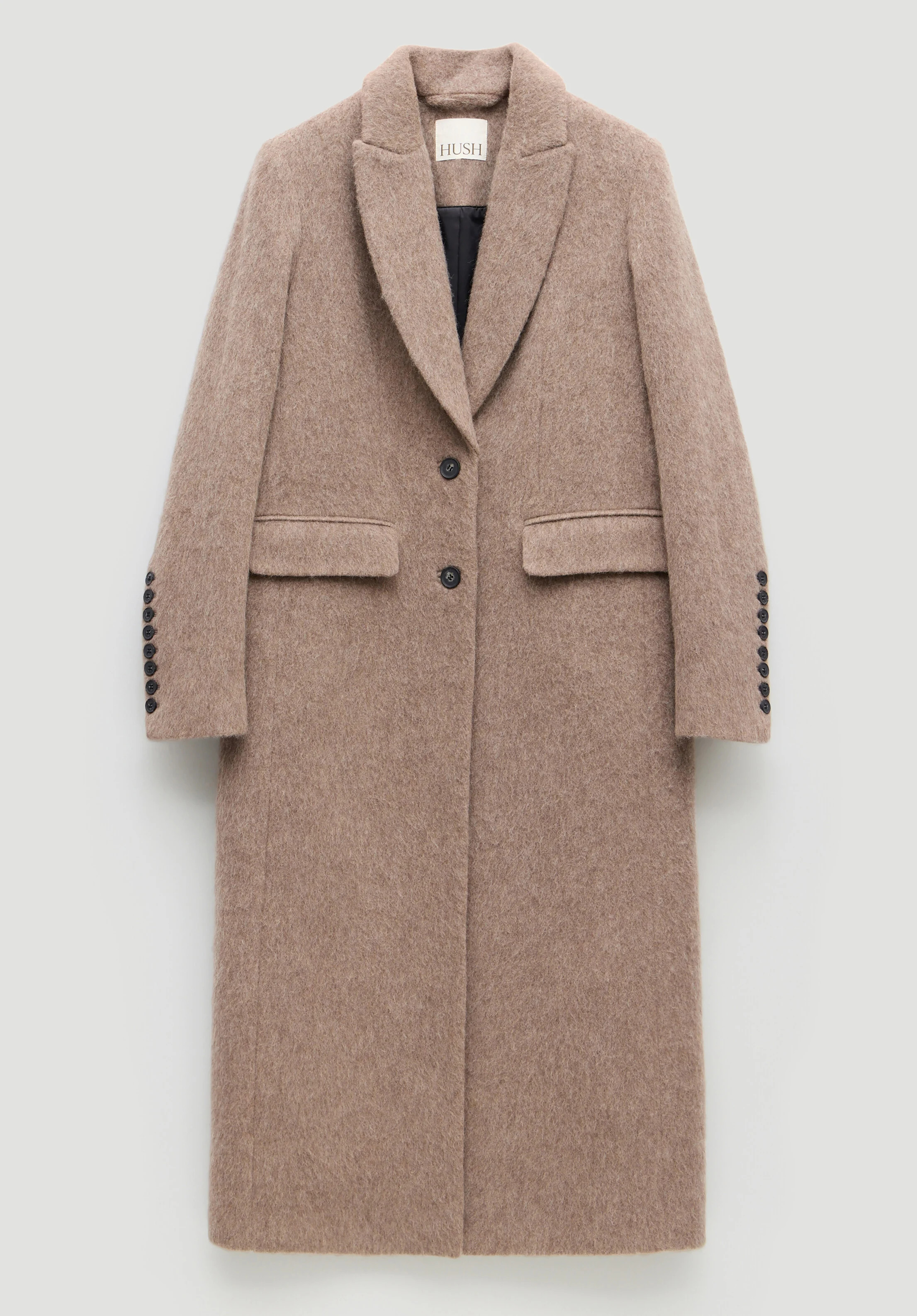 Meridah Italian Wool Coat | Hush UK