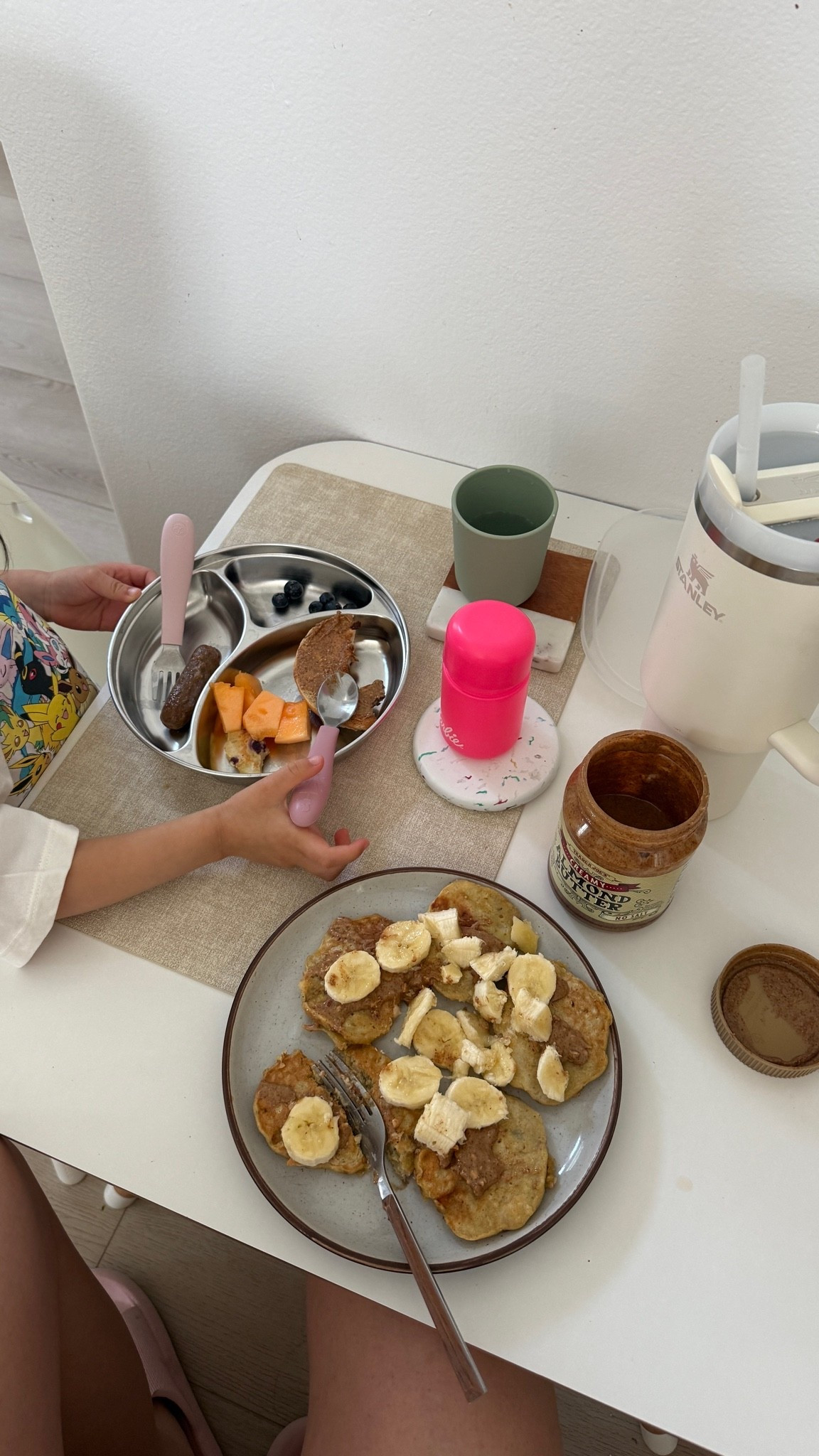 breakfast time w my toddler 🍴 #toddlerfinds #toddlereats #toddlermom #momlife

#LTKmomlife #LTKHome #LTKKids