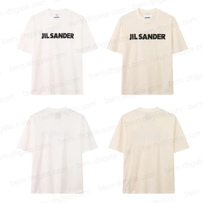 JIL SANDER DUPE Fashion Clothing Cotton Logo T-shirt for Men or Women Loose T shirt S M L | DHGate
