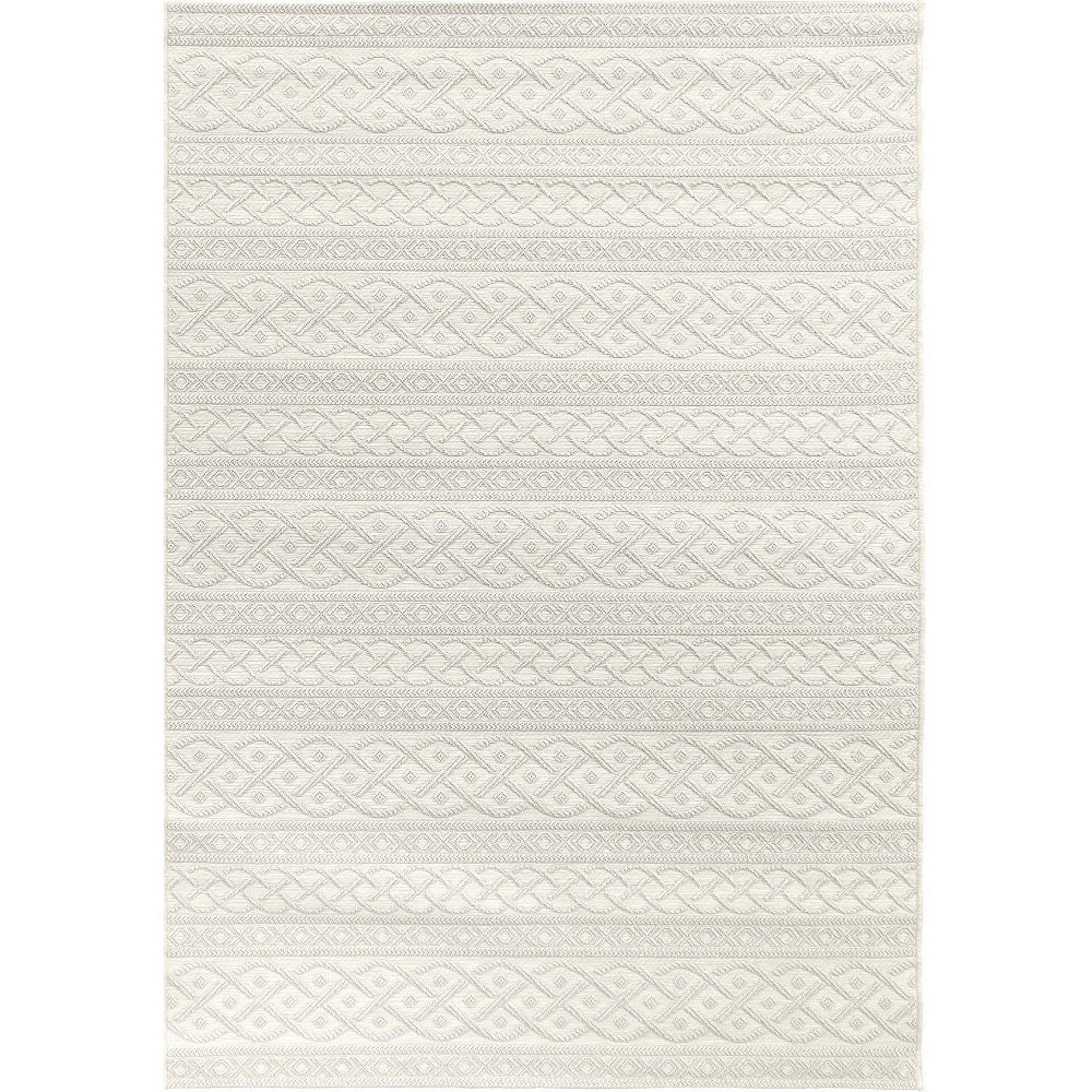 Orian Rugs Jersey Home Collection Indoor/Outdoor Organic Cable Area Rug, Adult Unisex, Size: 5'1""X7'6"", Ivory | Target