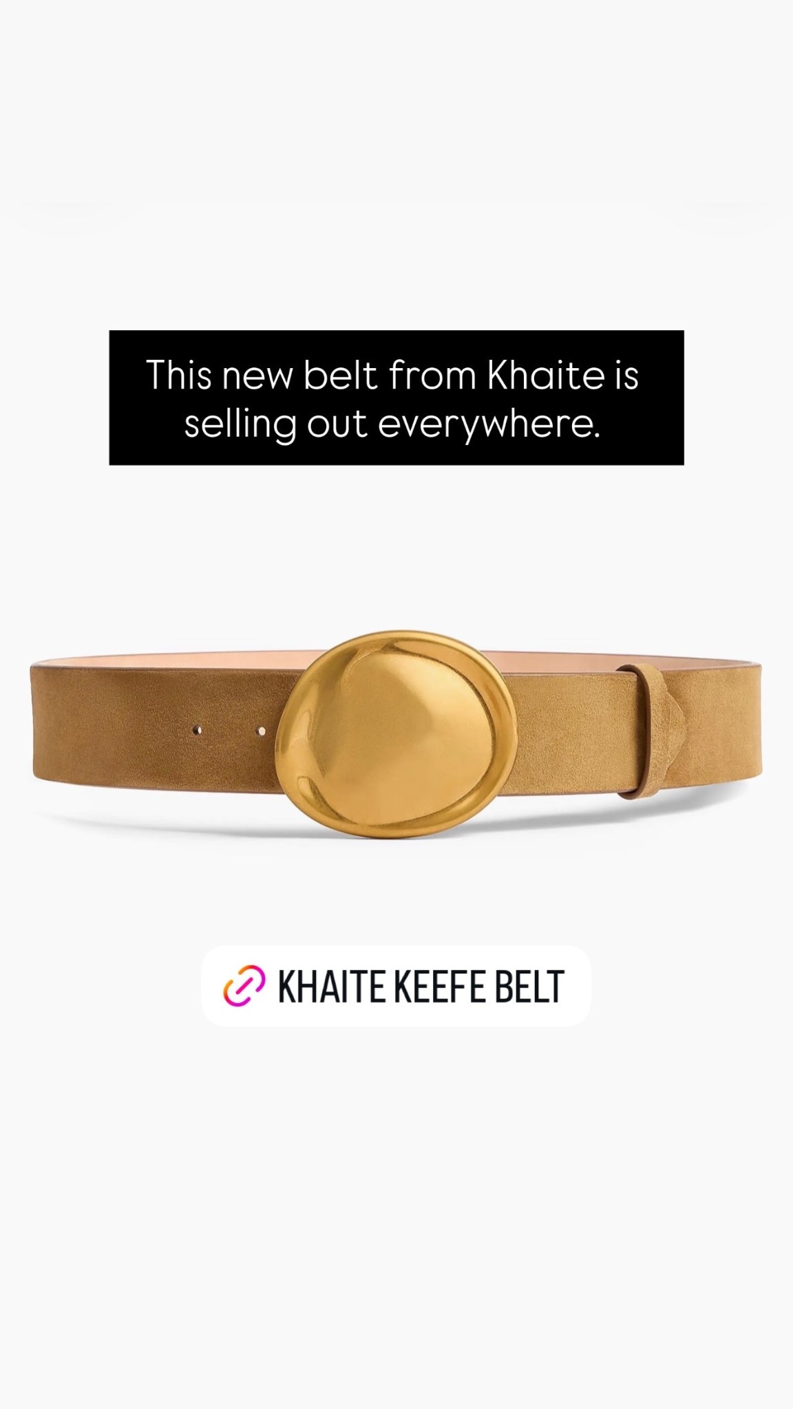 This new belt from Khaite is selling out everywhere.

#LTKMothersDay