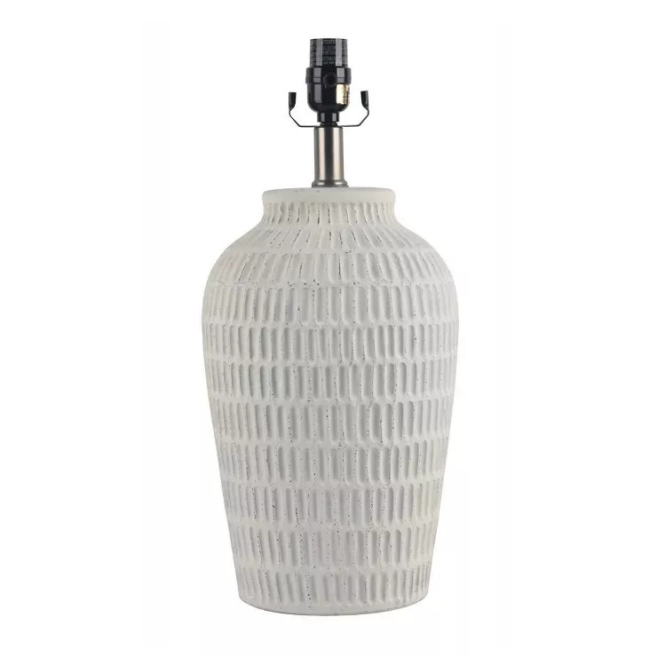Large Ceramic Textured Table Lamp Base - Threshold™ | Target